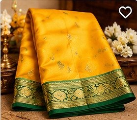 Men's Silk Dhoti - Cream & Gold